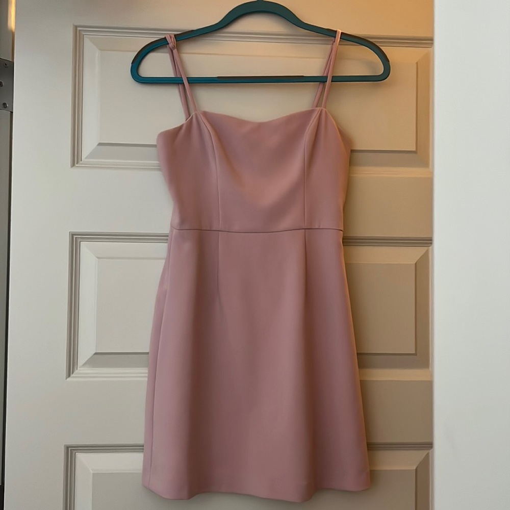 Dusty rose French Connection Mini Dress